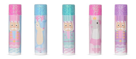 iscream Nutcracker Sweet 5-piece Scented Holiday Lip Balm Set