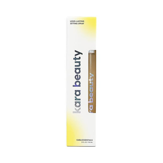 Kara Beauty Essentials Long Lasting Setting Spray Formulated with Lavender Water and Irish Sea Moss Nourishing Transfer Proof All Day Wear