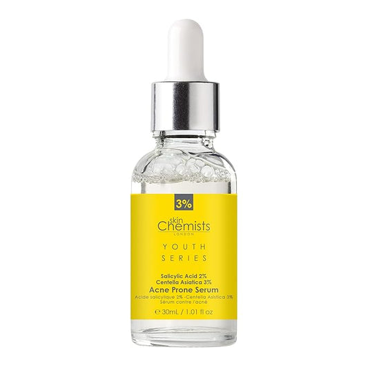 Skin Chemists Acne Prone - Salicylic Acid 2%, Centella Asistica 3%