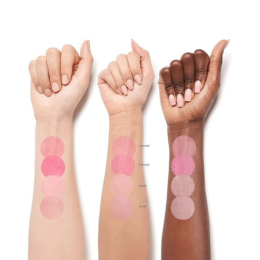 Carter Beauty Make Up Edit Giftbox - Makeup Must Haves - Creates Perfect Eye And Face Looks - Includes Mascara, Eyeliner, Lipstick, Primer, Blush Palette - Vegan And Paraben Free - 7 Pc Gift Set