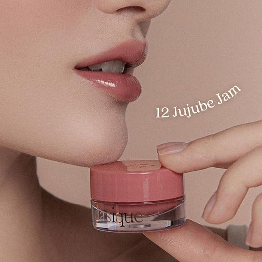 dasique Fruity Lip Jam (#12 Jujube Jam) | High-shine finish | Moisturizing | Vegan, Cruelty Free | Lip Balm