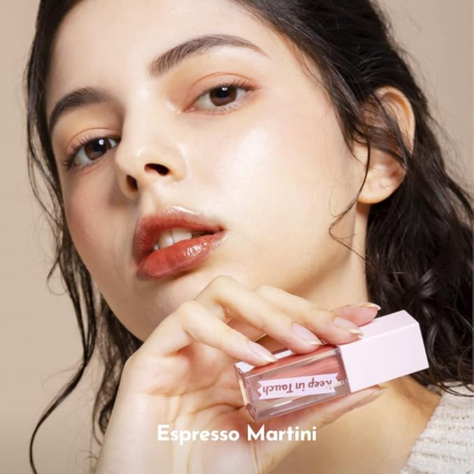 Jelly Plumper Tint | Non-Sticky, Long-Lasting Lip Gloss | Vegan and Cruelty-Free Korean Lip Tint (Espresso Martini)