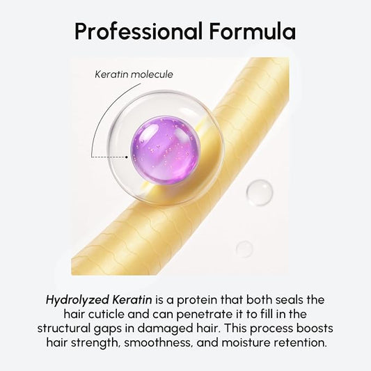 MAREE Purple Hair Mask - Toner for Blonde Hair - Purple Conditioner for Color Treated - Brassy, Bleached, Highlighted, Platinum, Ash and Silver - with Keratin – Matizador Para Cabello Rubio