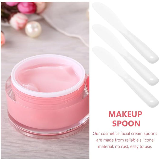10Pcs mask stick tool stick cosmetic spatulas facial mud applicator spatulas stick facial cream scoops stirring rod makeup spatulas Multifunction white eye cream