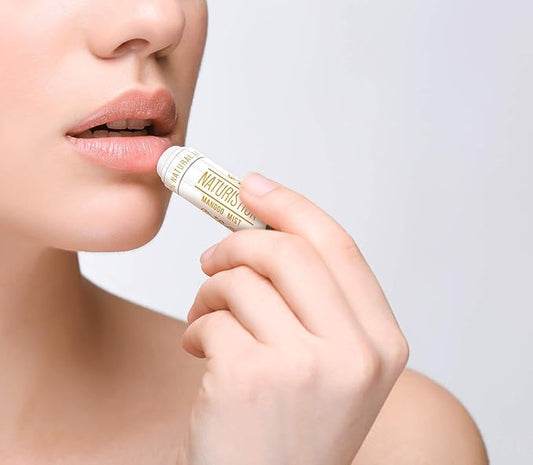 8-Pack Lip Balm Gift Set by Naturistick. Assorted Scents. 100% Natural Ingredients. Best Beeswax Chapsticks for Dry, Chapped Lips. Made in USA for Men, Women and Children