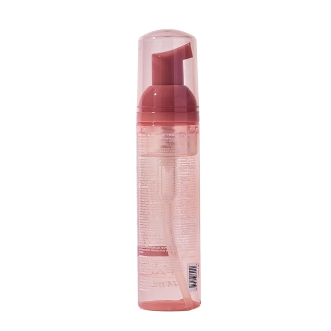 Style Factor EDGE BOOSTER Extra Strength Setting Mousse โ Frizz Control, Extra Volume, and Conditioning โ 2.5oz Morganite Mousse for Curly Hair