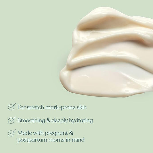 Pipette Belly Butter - Stretch Mark Cream for Pregnancy, Clean Hydrating Ingredients to Help Retain Skin’s Moisture, Shea Butter & Squalane, 3.8 fl oz