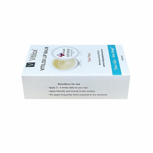 Vitiligo Vitilox® Lip Balm 'Twin Pack'
