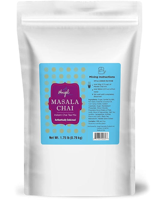 Masala Chai by Angel Specialty Products, Instant Chai Tea Drink Mix 1.75 LB