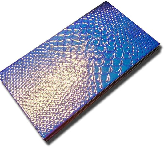 Magik Empty Mermaid Magnetic Makeup Eyeshadow Palette DIY Cosmetic Case with Free Pans (Large with 18 Pans)