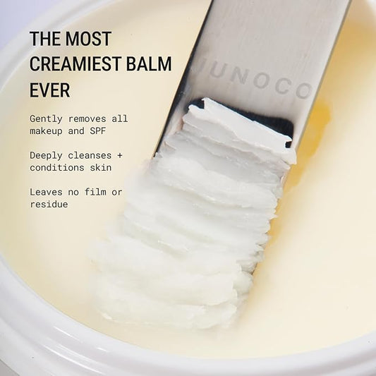 JUNO & Co. JADE Clean10 Cleansing Balm - Makeup Remover Balm - Effortlessly Removes Makeup & SPF - 2.87oz Makeup Remover Balm Full Set