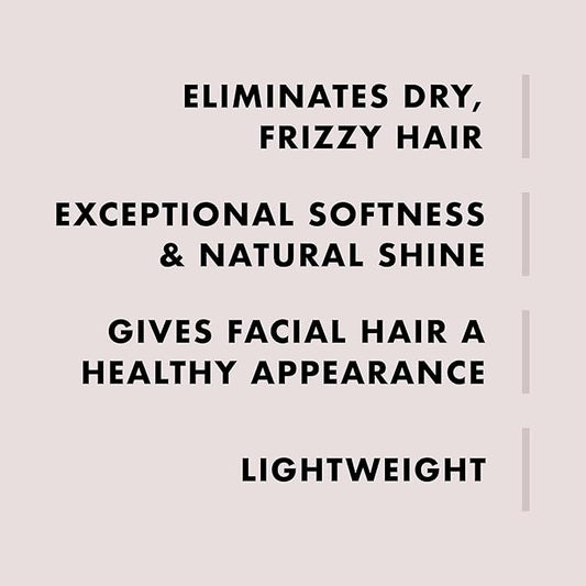 Hanz de Fuko Vegan Hair and Beard Oil – Supports Growth, Beard Health and Softer, Smoother Hair – Hydrating Formula with Argan & Jojoba Oil, Vitamin E and Grape Seed Extract –1.76 oz., Travel Size