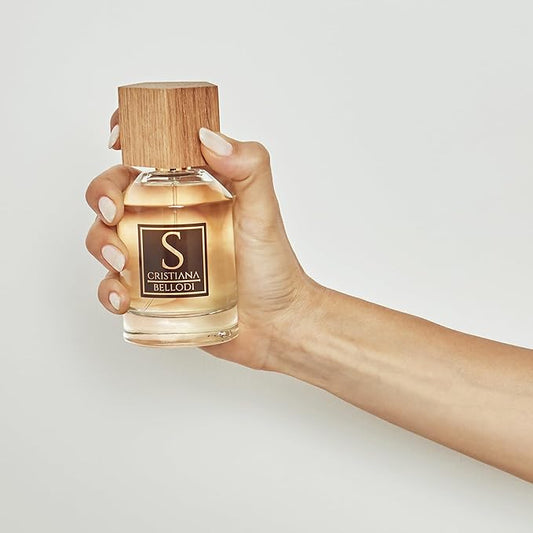 S for Unisex - Perfume for Women & Men - Long Lasting Cologne from Italy - Woody Musk Fragrance with Fig, Vanilla, Tobacco, and Musk Notes - Eau de Parfum - 3.4 oz EDP Spray