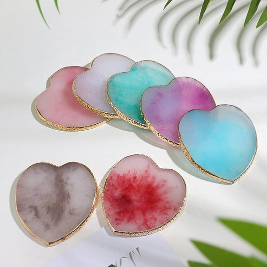 1 Piece Nail Art Palette Nail Polish Palette Mixing Palette Makeup Plate Nail Plates for Nail Art Nail Tip Holder Nail Art Display