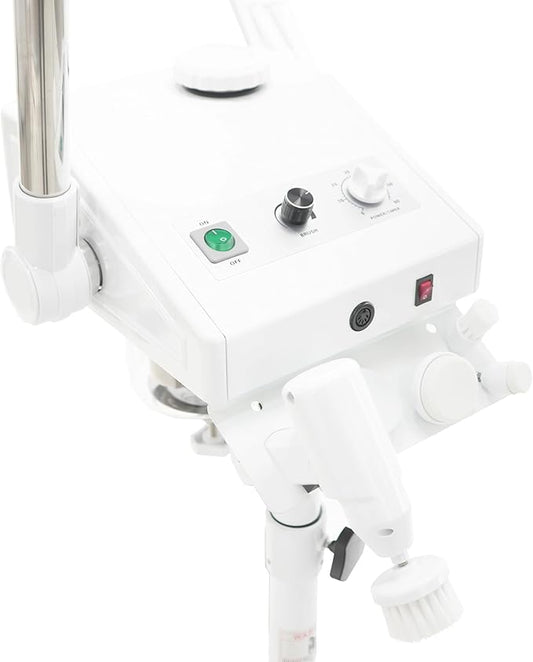 SKINACT Ozone Steamer, 5 Diopter Magnifying Lamp and Electronic Brush