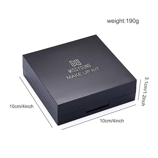 Makeup Eyeshadow Palettes, 25 Colors Protable Multifunction Blush Eyebrow Powder Contour Palettes with Makeup Brush, Matte Shimmer Pearl Eyeshadow Makeup for Daily Party Makeup #7