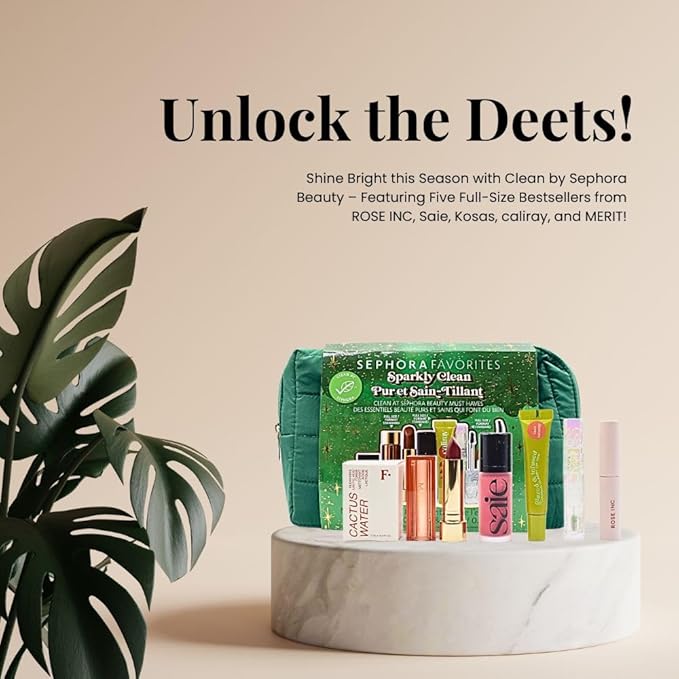 Sephora Favorites Holiday Sparkly Clean Beauty Kit