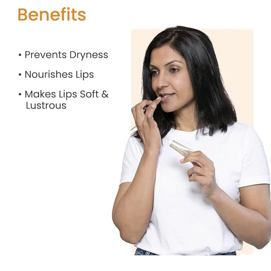 Lip Butter With Hyaluronic Acid | Prevent Dryness, Nourishes Lips, Makes Lip Soft- 10 GM