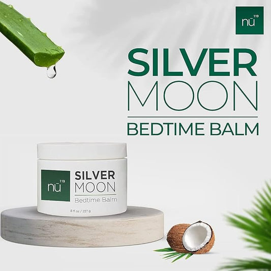 How to Heal Cracked Feet Overnight Silver Moon Bedtime Balm | Natural Cream Moisturizer Treatment for Dry Skin on Heels & Hands for Men & Women | Fix & Repair Foot Skin & Soften Calluses