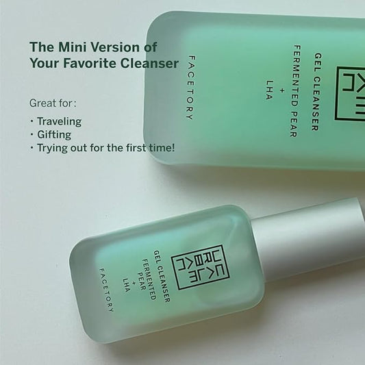 Urban Calm Discovery Bundle - Hydrating, Smoothing, Exfoliating, and Soothing Travel Size Skincare Set for All Skin Types - Fermented Skincare Products Include Cleanser, Essence, Serum, and Cream