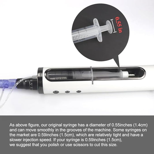 5pcs Screw 5D Silicon Cartridges For Hydra Pen Auto Serum Applicator