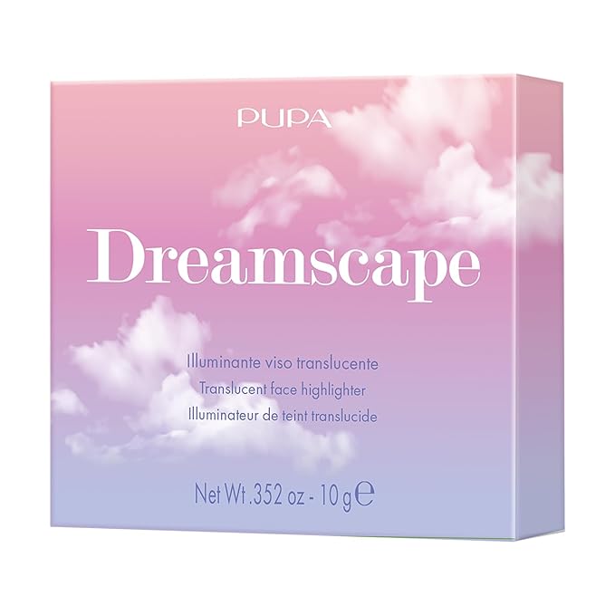 Pupa Milano Dreamscape Translucent Face Highlighter, 0.352 oz - Highlighter Makeup - Face Makeup - Natural Radiant Finish - Light, Smooth Texture
