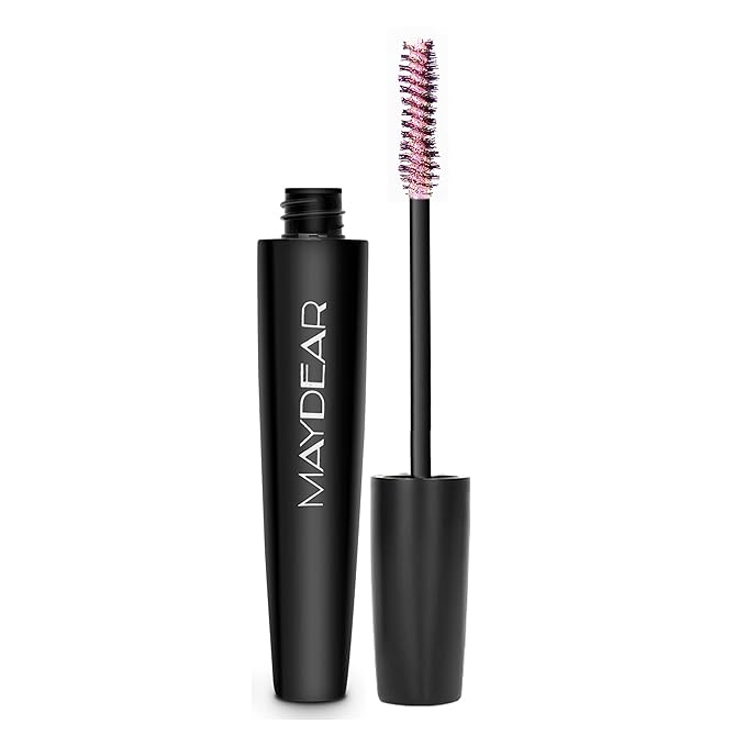 Maydear Chameleon Pearlescent Mascara for Eyelashes, Waterproof Colored Long Lasting Smudgeproof Color for Women Fast Dry Lengthening Eye Makeup Party Stage Use