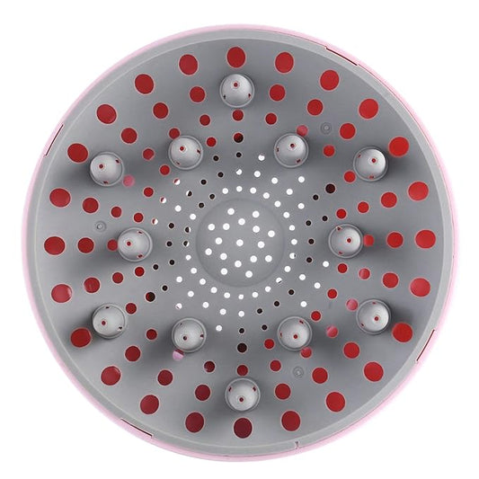 Hairizone Universal Hair Diffuser Adaptable for Blow Dryers with D-1.7-Inch to 2.6-Inch for Curly or Wavy Hair, Pink