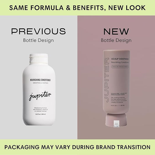 Jupiter, Physician-Formulated Scalp Balancing Conditioner for Dry, Itchy, Oily, Flaky Scalp, Sulfate-Free, Natural Fragrance, Vegan, Color-Safe, & Paraben-Free Conditioner for Women & Men