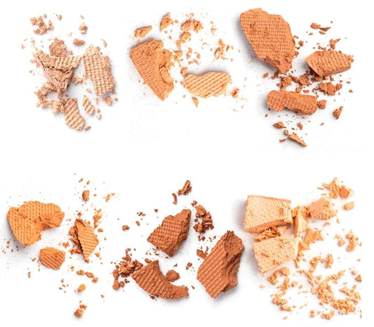 Bissú Contouring Powder Palette (6 colors) (02 Medium to Bronzed)