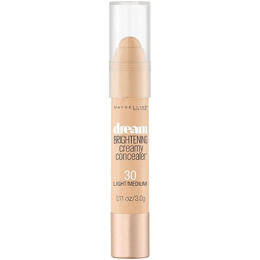 Maybelline Dream Brightening Creamy Concealer, Light/Medium, 0.11 oz.