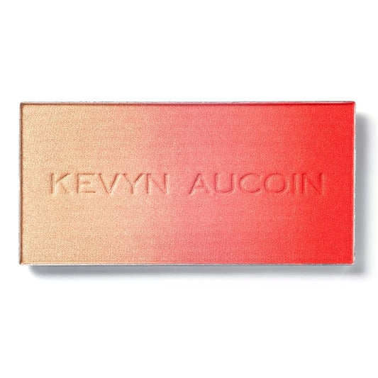 Kevyn Aucoin The Neo-Blush, Sunset: Blush makeup compact. Trio palette of gradient colors. Blends pearl, satin & matte finishes for highlighting cheeks. Personalized looks - natural to pop of color.