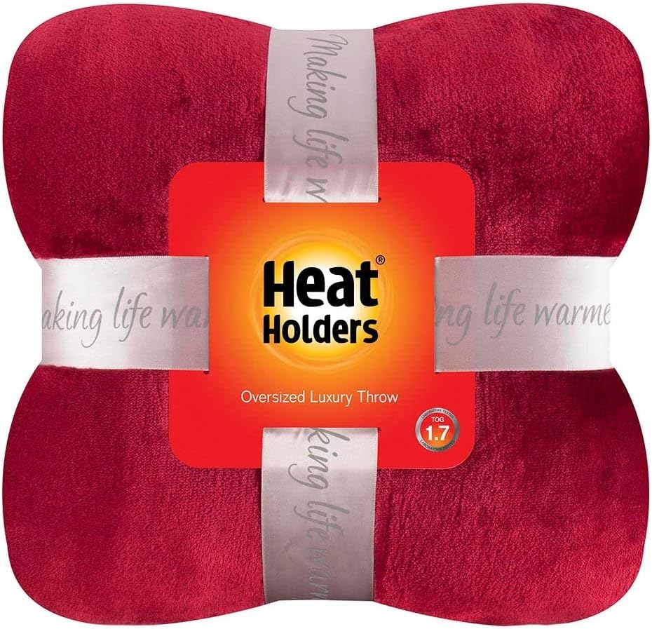 HEAT HOLDERS Oversized Throw/Blanket - Warm and Luxuriously Soft Fur-Like Fleece - Ideal for Bed, Sofa, Travel and Gifts | Moon Rock