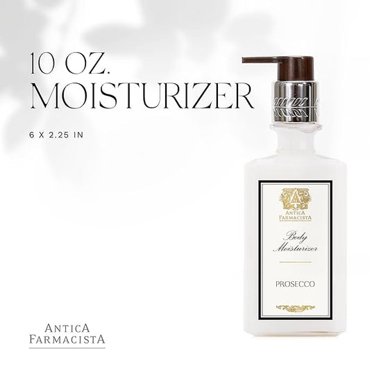 Antica Farmacista Body Moisturizer - Moisturizing Scented Lotion - Premium Body Moisturizer - Luxury Gift for Women & Men - Hand & Skin Hydration - Prosecco, 10 Fl Oz