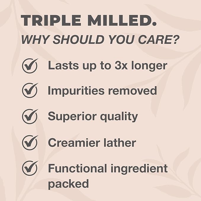 One With Nature Dead Sea Salt Lemon Sage Soap 4oz 3-Pack – Purifying and Exfoliating Soap Bar with Dead Sea Minerals for Face & Body, for Men & Women