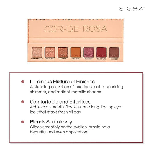 Sigma Beauty Cor-de-Rosa Mini Eyeshadow Palette