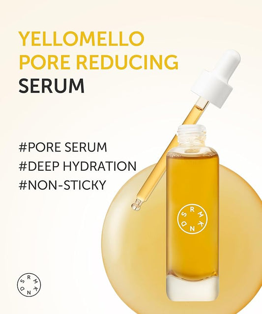 SERUMKIND Pore tightening and Refining Serum Korean Face Skincare - Natural Salicylic acid - Yellowmello Extract 92% -1 fl.oz.