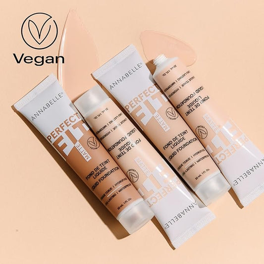 Annabelle Perfect Fit Foundation, Chestnut, 1 Ounce (Pack of 2)