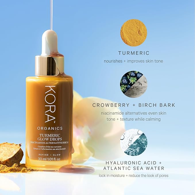 Turmeric Glow Drops Niacinamide Alternative Serum (1.10 fl oz)