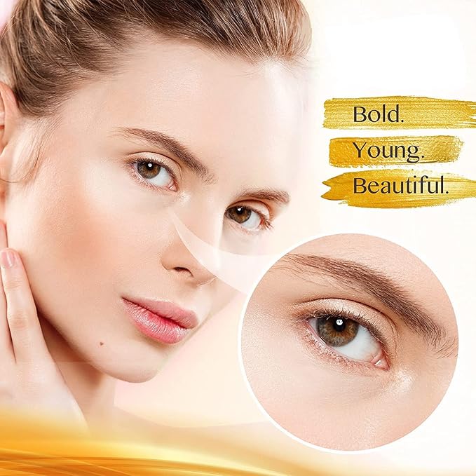 AVJONE 24K Gold Eye Mask - Puffy Eyes and Dark Circles Treatments – Relieve Pressure and Reduce Wrinkles, Revitalize and Refresh Your Skin -16 Pairs