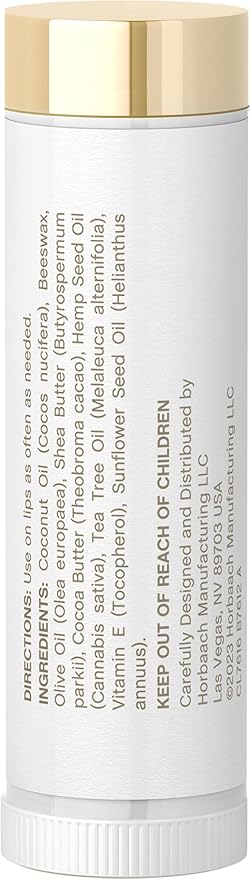 Vitamin E Moisturizing Stick for Lips | .12 oz (2 Pack) | Hydrating & Nourishing | Free of Parabens, SLS & Fragrances