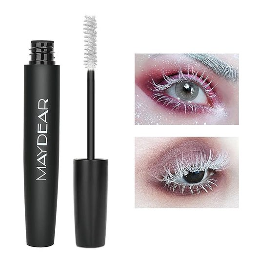 Maydear Waterproof Colored Mascara Set – Long-Lasting, Cruelty-Free, Vegan Eye Makeup for Women (6 Colors)