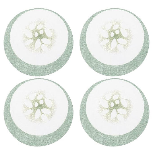 100pcs Under Eye Pads Disposable Cucumber Print Non-Woven Eye Patches Eyelash Pad DIY Eye Care Tool for Home Travel and Salon
