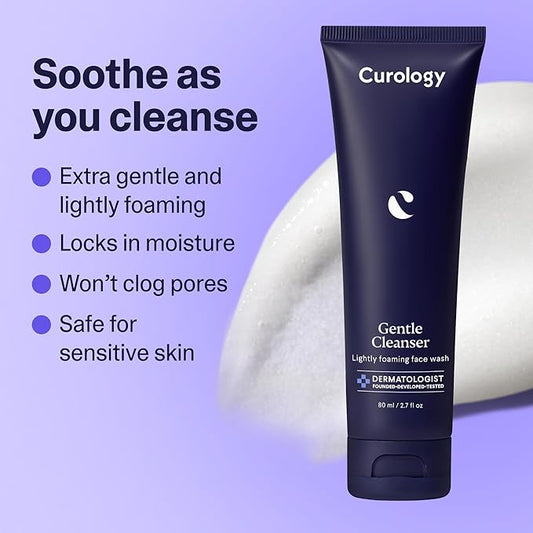 Curology Essentials Bundle, Emergency Spot Pimple Patches for Face, Gentle Facial Cleanser, and Lightweight Gel Face Moisturizer