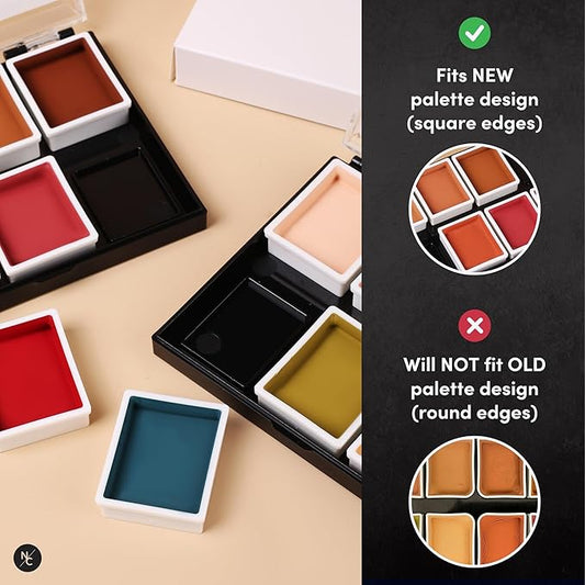 Alcohol Palette Refill Pans - FX Colors - Prime Aged Blood