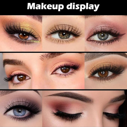 16 Colors Nude Champagne Gold Glitter Matte Shimmer Eyeshadow Palette for Eye Makeup,High Pigmented Brown Eye Shadow Primers Powder Palet de sombras de ojos