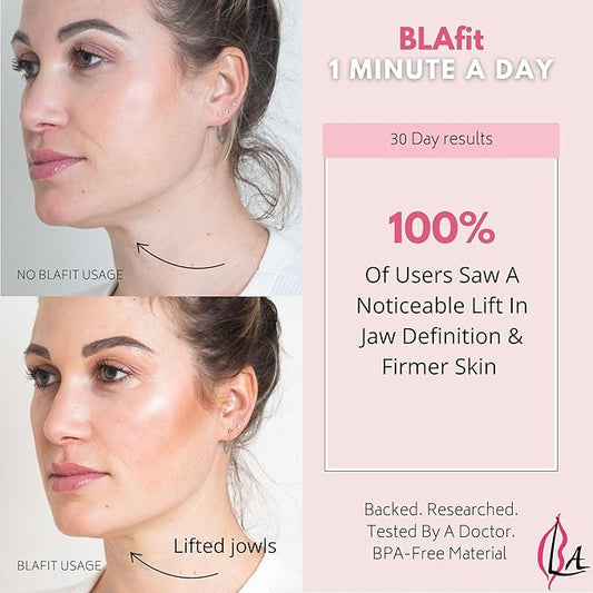 Lip Plumper Device | Non-Invasive Lip Plumping Device, Pain-Free | 60-Second Daily Exercise for Fuller Lips, Defined Jawline & Firmer Skin, MADE IN USA (Lavender)