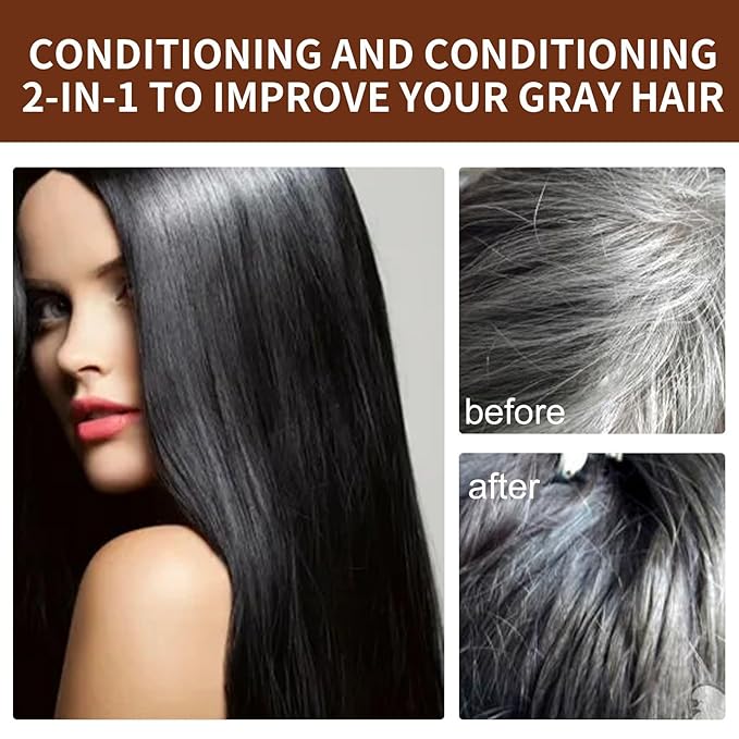 3PCS Hira Darkening Polygonum Shampoo Bar for Gray, Thinning Hair and Hair Growth (he shouwu) - Soap Bar