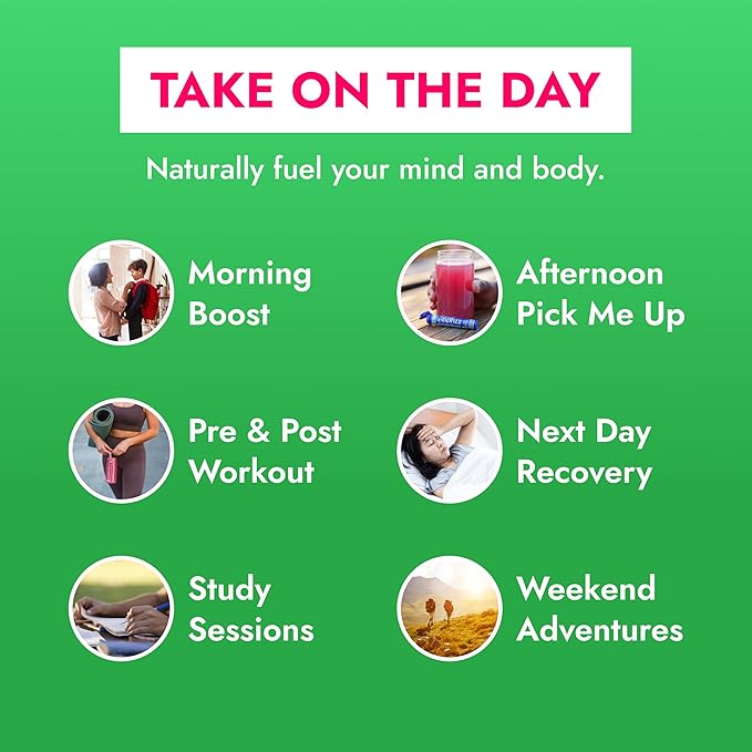 Zipfizz Daily Energy Drink Powder, Watermelon, 20 Pack | 3-in-1 Sustained Energy, Rapid Hydration, and Essential Vitamins | Sugar-Free | Electrolyte Powder | Contains Vitamin B-12 & Antioxidants