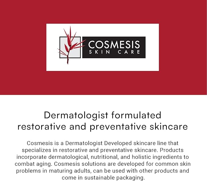 Cosmesis Hydrating Anti-Oxidant Face Mist - Refresh, Moisturize & Soothe Dry Skin, Tea Blend & Vitamins A/D - 4 fl oz